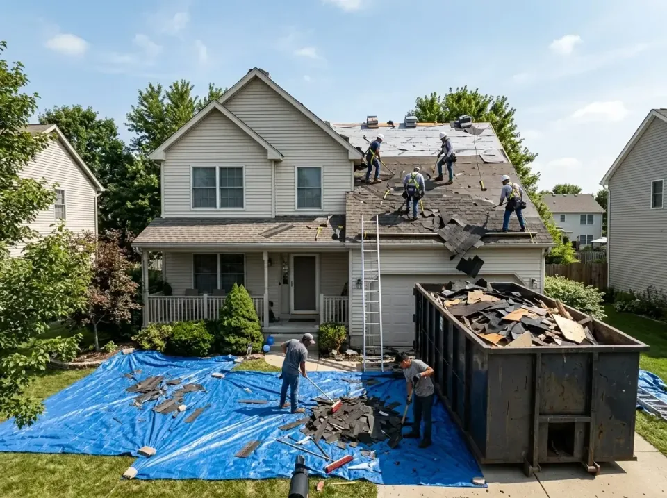 roof-replacement-debris-remova-004 — frequently asked questions, Cheapest Dumpster Rentals in Melbourne, FL